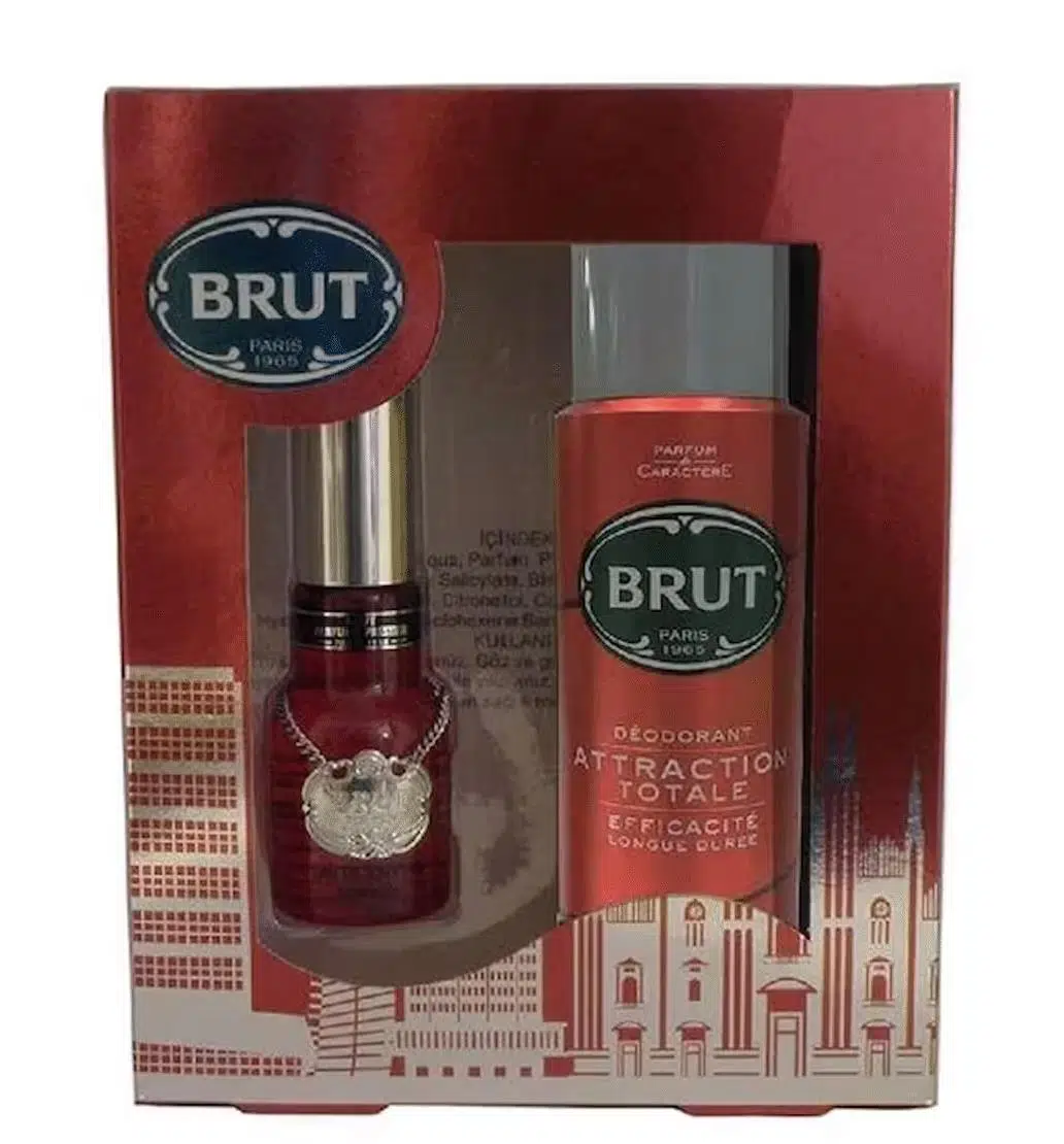Brut Attraction Totale Edt 30 Ml + 200 Ml Erkek Parfüm Set