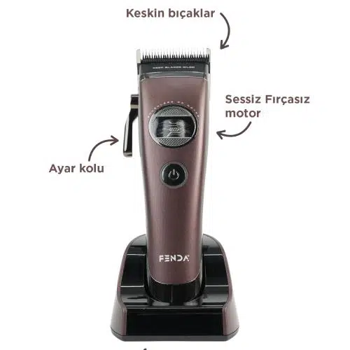 Fenda Hair Clipper Saç Kesme Makinesi - Brown