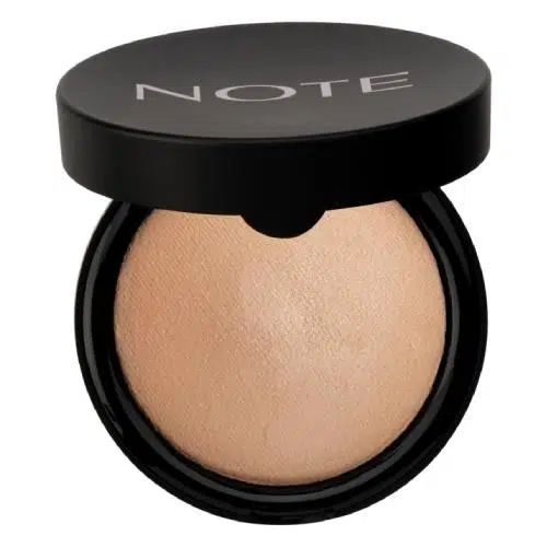 Note Baked Powder Işıltılı Bitişli Fırınlanmış Toz Pudra - 06 Gold Bronze