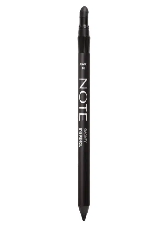 Note Smokey Eye Pencil Waterproof Aplikatörlü Göz Kalemi - 01 Black