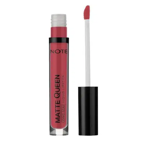 Note Matte Queen Lipstick Kalıcı Mat Likit Ruj - 12 Blush Amour Pembe